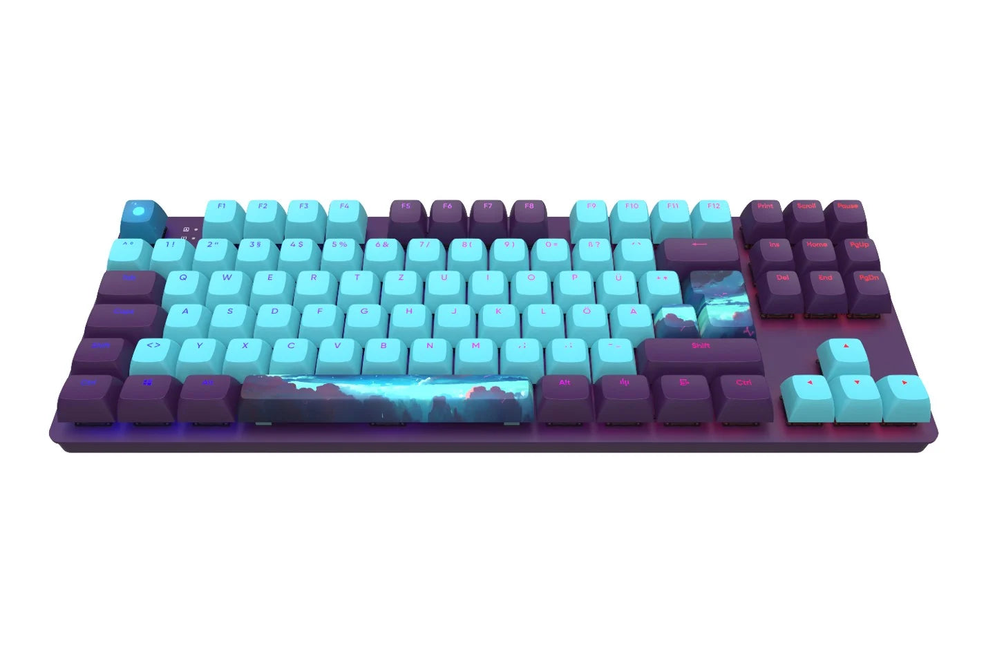 Dark Project One 87 Night Sky RGB Tastatur Geekd dk Dark project one 87 night sky rgb tastatur geekd dk