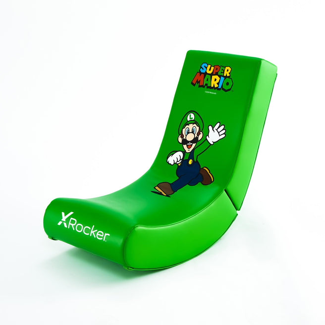 X-Rocker - Nintendo Video Rocker - Super Mario ALL-STAR Collection - Luigi Geekd