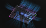 ASUS ROG Strix G16 G614PR-RV003W – indvendig opbygning eller underside; tastaturlayout illustrativt