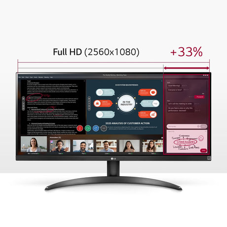 LG 29WP500-B 29 2560 x 1080 (UltraWide) HDMI 75Hz LG Electronics