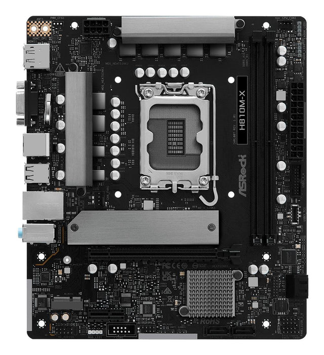 ASRock H810M-X Micro-ATX LGA1851 ASRock
