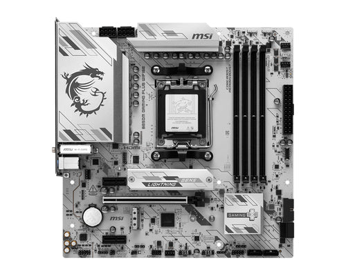 MSI B850M GAMING PLUS WIFI6E bundkort - AM5, micro-ATX