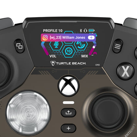Turtle Beach Stealth Ultra – Xbox/PC-controller med dock – Skærm i nærbillede