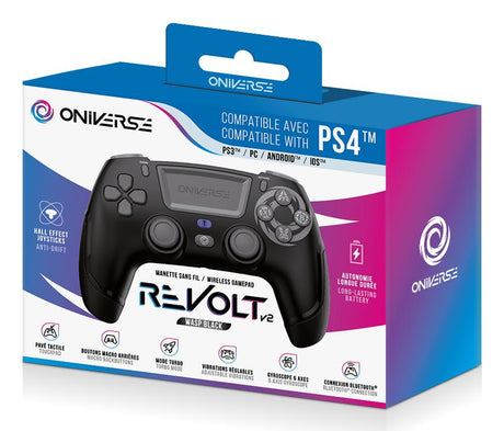 Oniverse - Wireless Controller Revolt V2 BT Wasp - PS4 (Black) Geekd
