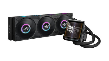ASUS ROG Strix LC IV 360 ARGB LCD – produkt og tilbehør