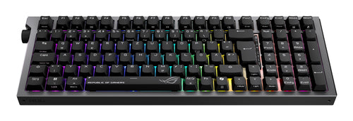 Asus ROG Strix Morph 96 Wireless – tastatur med tysk DE-layout – Sort