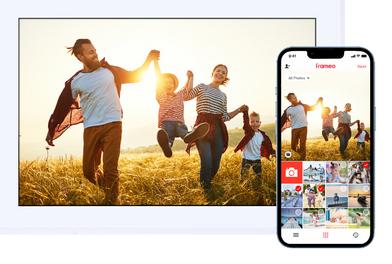 Rollei Smart Frame WiFi 100 tragbar weiss Rollei