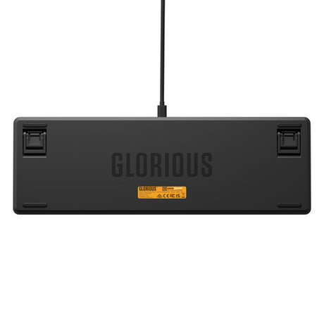 Undersiden af Glorious GMMK Eternal med støtteben