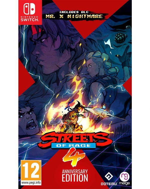 Streets of Rage 4 Anniversary Edition Nintendo Switch