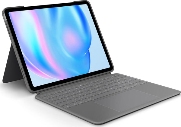 Logitech - Combo Touch för iPad Air 13-tums (M2) - OXFORDGRÅ - PAN - NORDIC