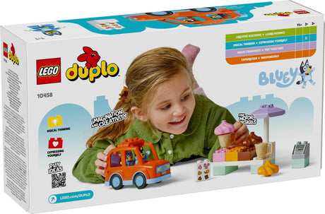 LEGO - DUPLO Bluey - Ice Cream Trip with Bluey (10458) LEGO