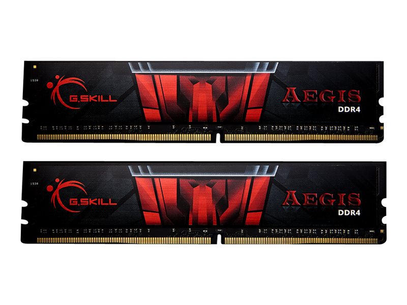 G.Skill AEGIS DDR4  16GB kit 2666MHz CL19  Ikke-ECC