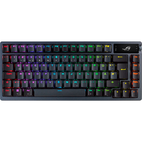 ASUS ROG Azoth – NX Red – Tysk tastatur – Gunmetal