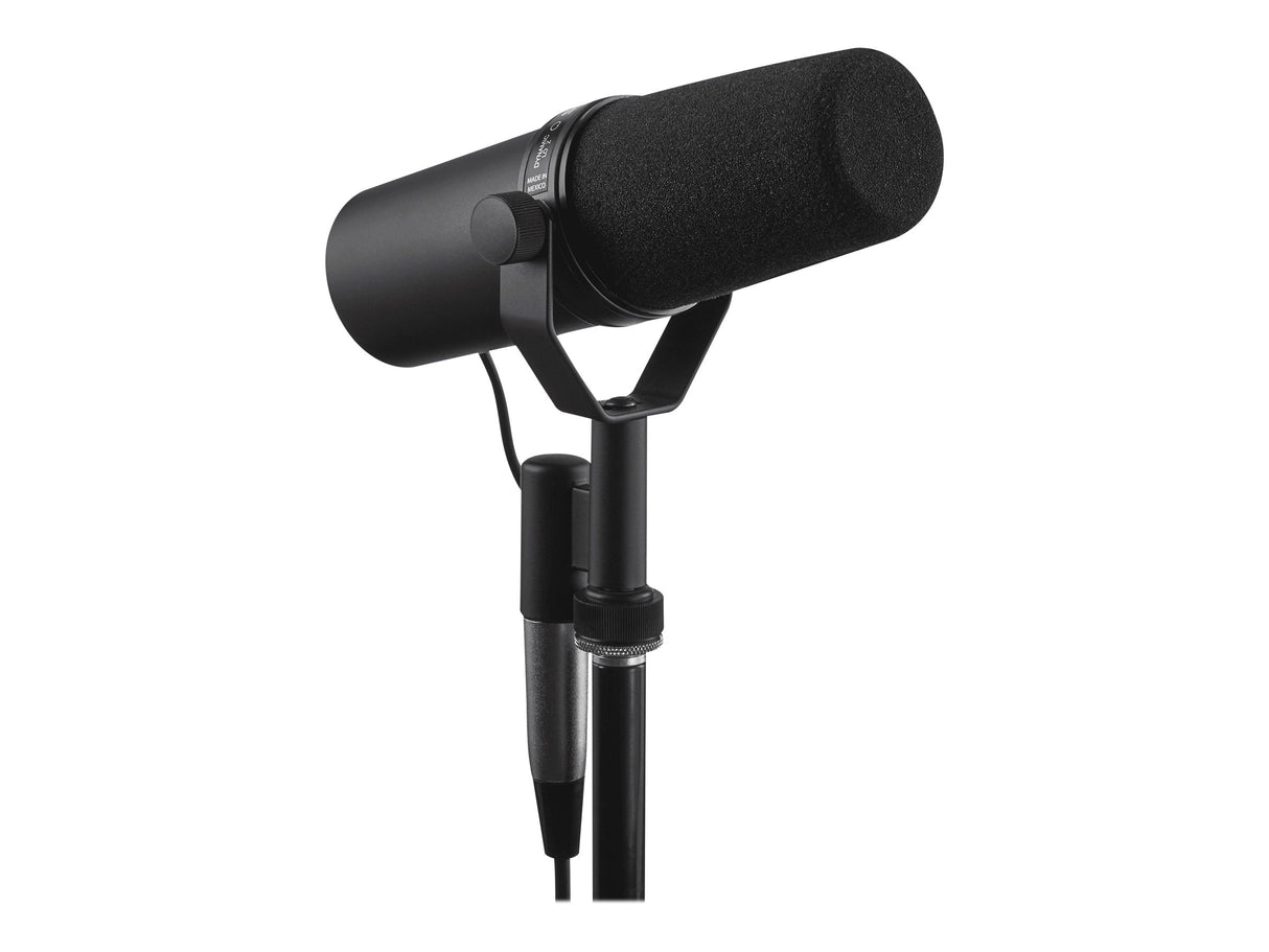 Shure SM7B Mikrofon Kabling Kardioide Grå