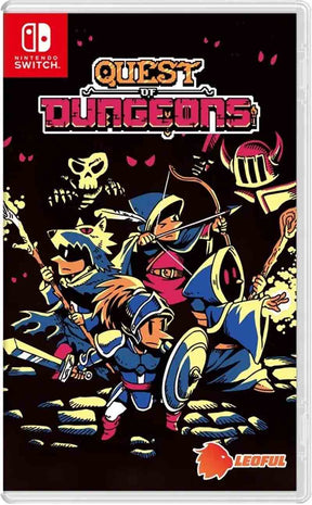 Quest of Dungeons – forside til Nintendo Switch