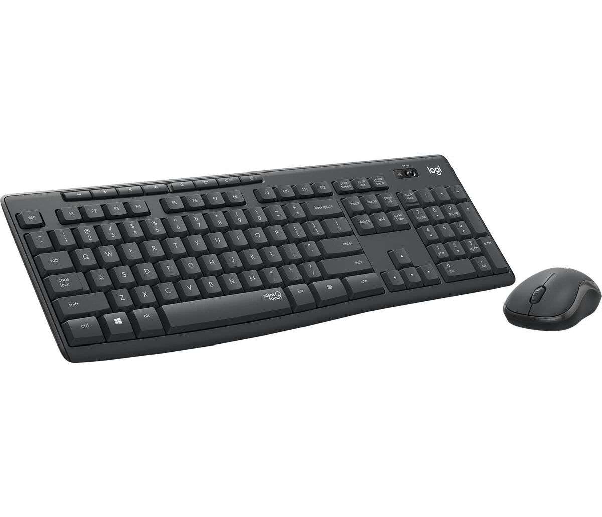 Logitech - MK295 Silent Wireless Combo Keyboard & Mouse set - Nordic Layout Logitech