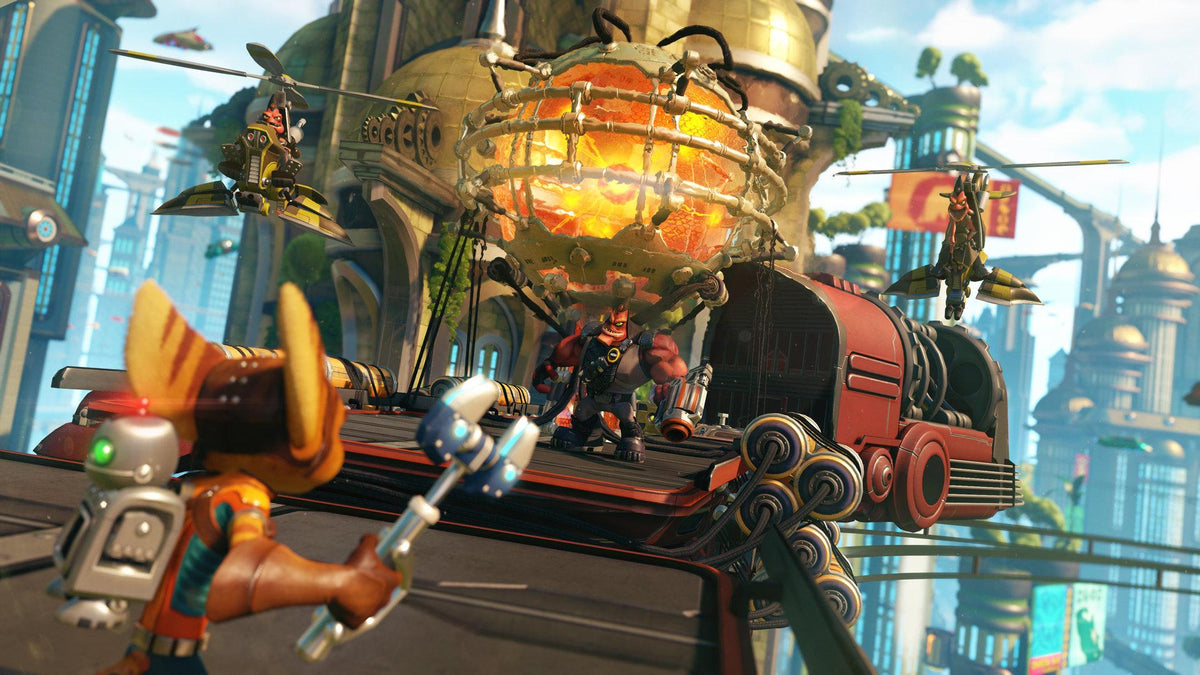 Ratchet & Clank (Playstation Hits) (HU/CZ/SK/Multi in Game) – PS4 – produktdetalje 4