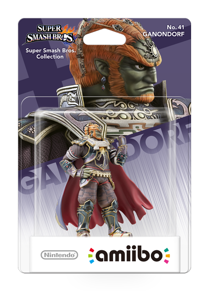 Nintendo amiibo Ganondorf Super Smash Bros. – amiibo-emballage