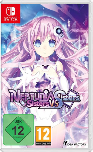 Neptunia: Sisters VS Sisters – Nintendo Switch – spilomslag