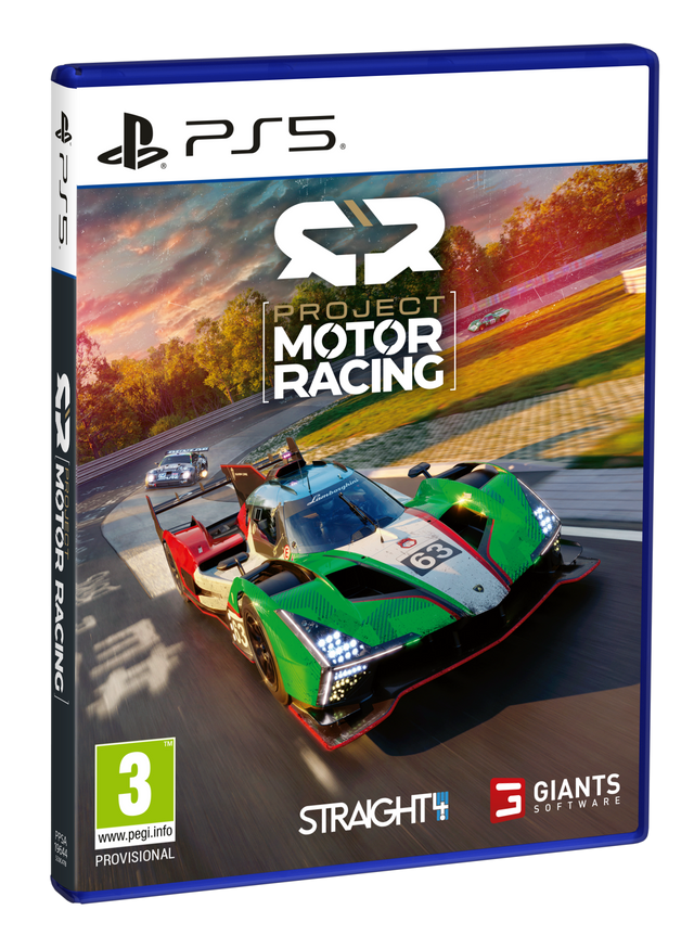 Project: Motor Racing – PlayStation 5 – spilomslag