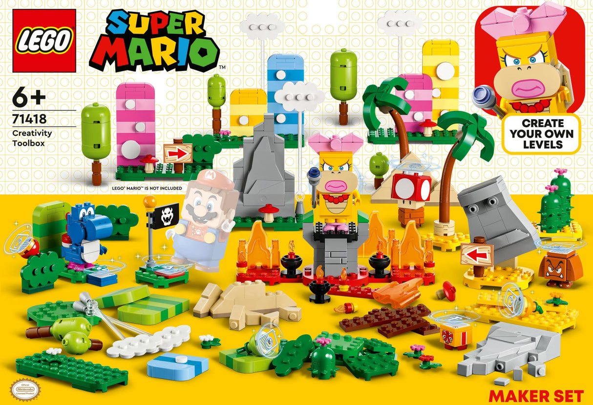 LEGO Super Mario 71418 Creativity Toolbox Maker Set LEGO