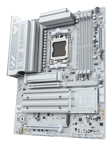 ASUS TUF GAMING X870-PRO WIFI7 W NEO – CPU-sokkel og RAM-pladser