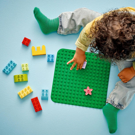 LEGO 10460 DUPLO building plate in green