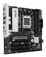 ASUS B850M MAX GAMING WIFI – bundkort set skråt