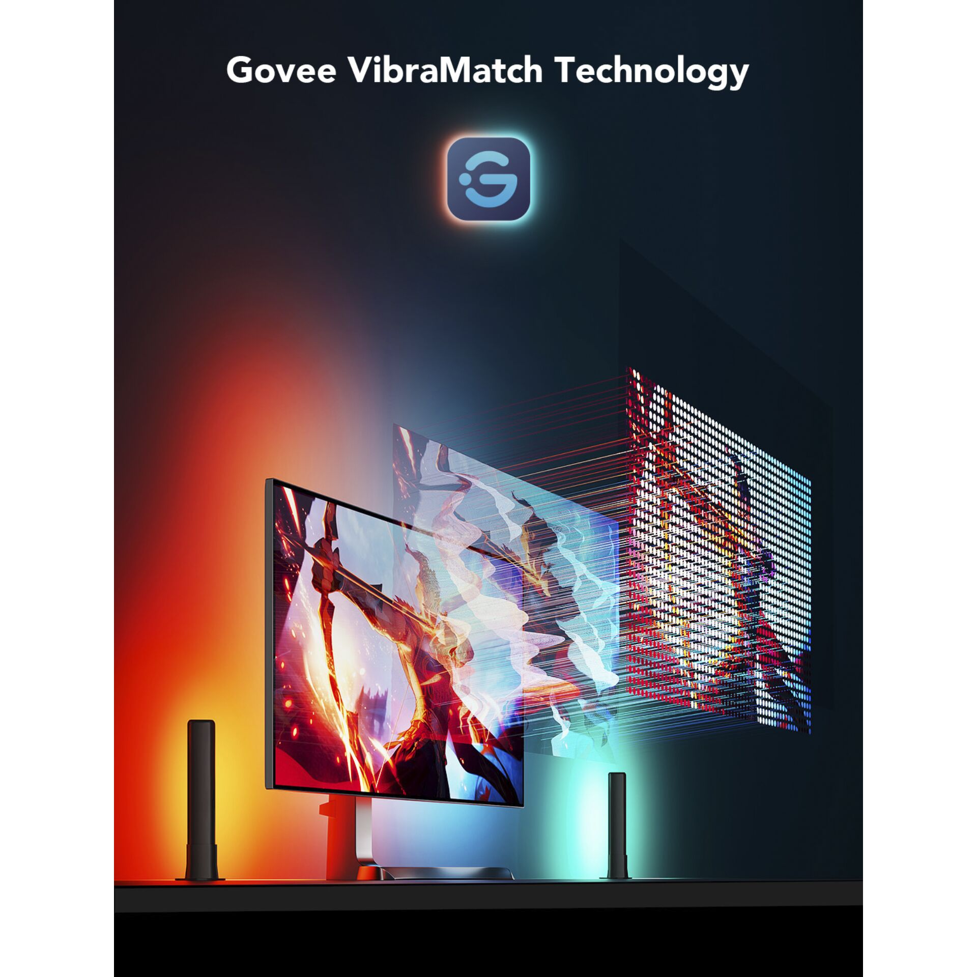 Govee PC Monitor Pro Kit til 27