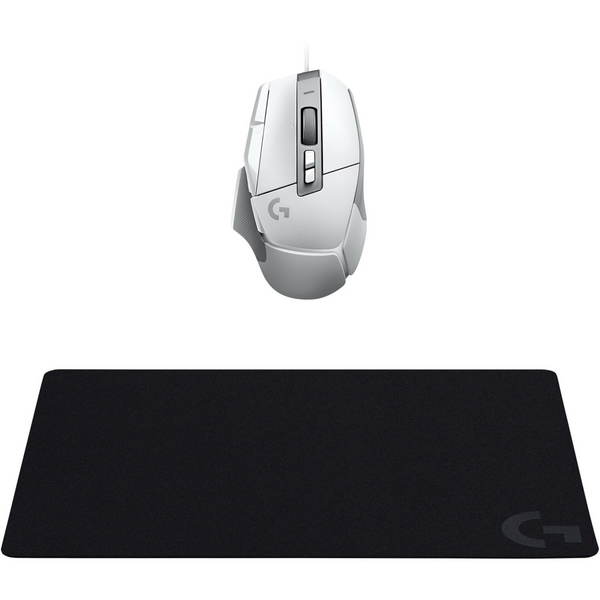 Logitech G502 X - Vit - inkl. G240 musmatta