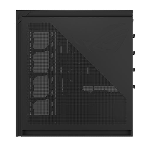 ASUS ROG CRONOX GR801 CURVE TG ARGB BLACK – set fra siden
