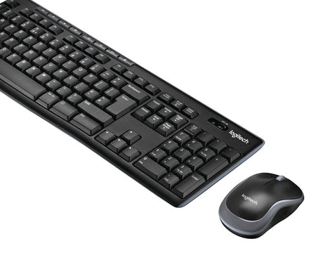 Logitech - MK270 Wireless Keyboard and Mouse Combo Set - Nordic Layout Logitech