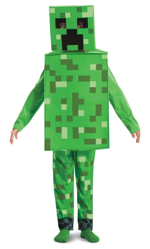 Förklädnad – Minecraft-kostym – Creeper (128 cm)