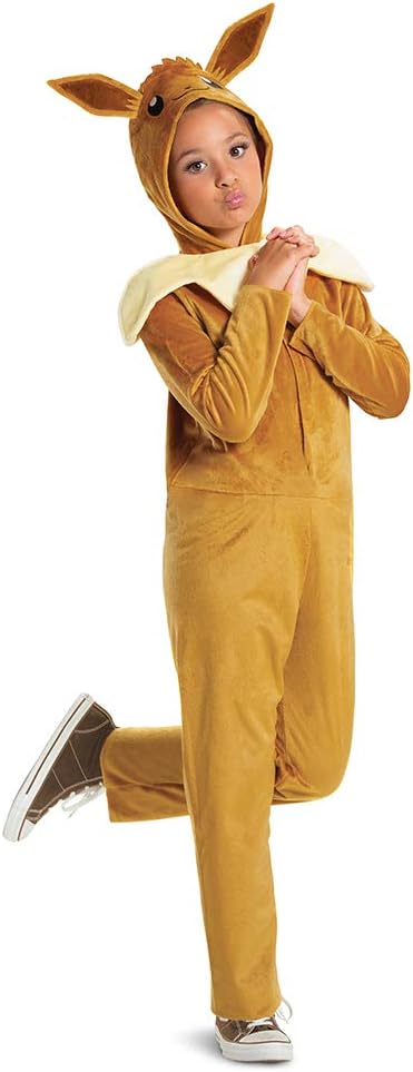Disguise - Pokemon Hooded Jumpsuit Classic - Eevee (116 cm) Disguise