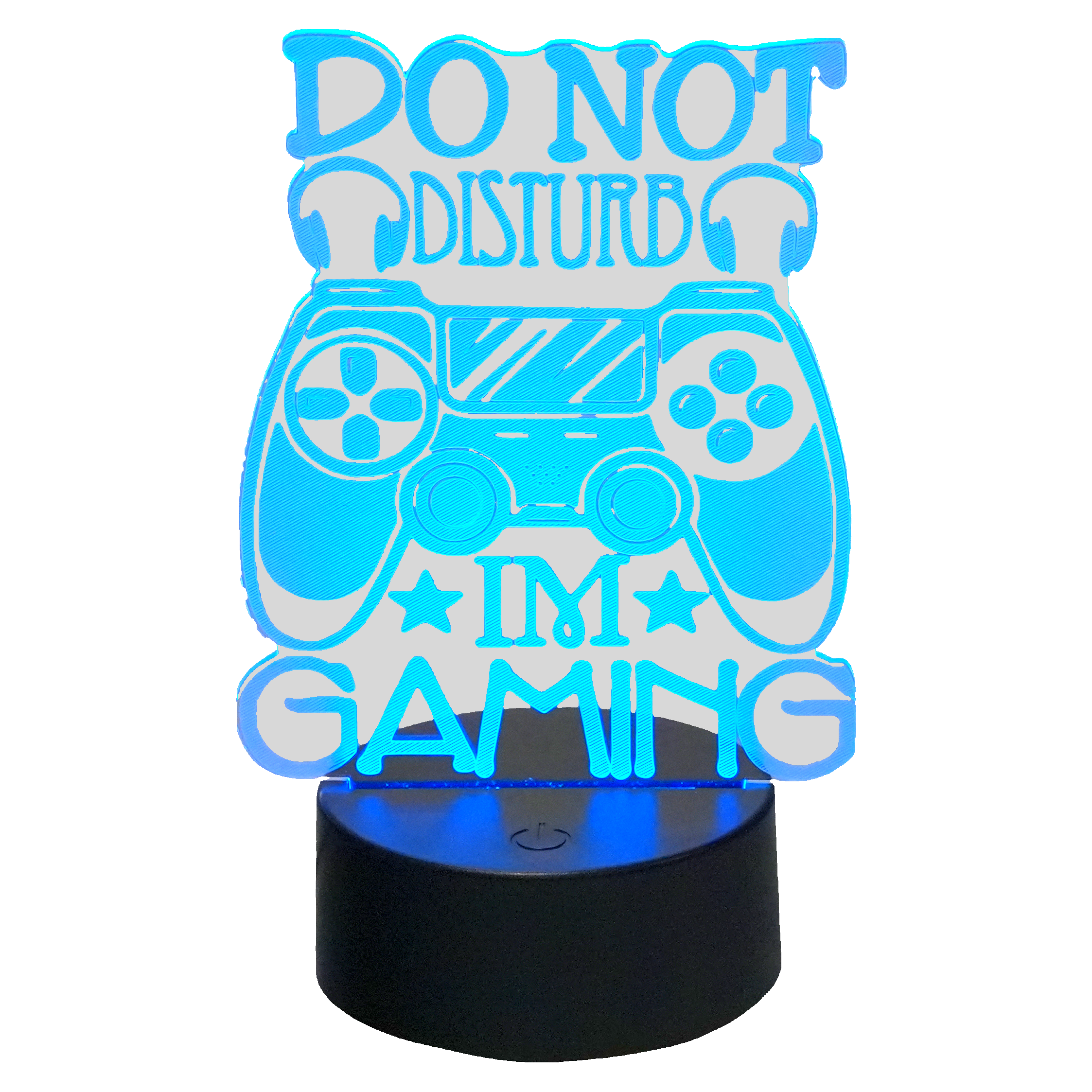 MECHARITE 3D LED Lampe - Don't Disturb Mecharite