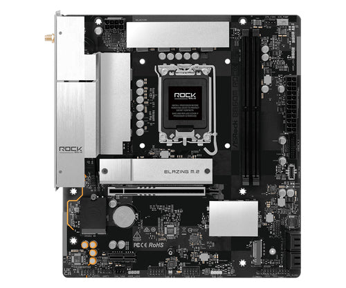 ASRock B860M Rock WiFi bundkort - produktbillede 2