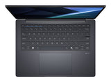 ASUS ExpertBook BM3406CGA-LY0261X Copilot+ PC – tastatur og arbejdsflade set ovenfra; layout på billedet er illustrativt