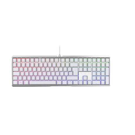 Cherry TAS MX 3.0S RGB Corded DE-Layout weiß MX RED Cherry