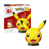 Ravensburger 3D puzzle ball Pokémon Pikachu with ears - German Edition Ravensburger