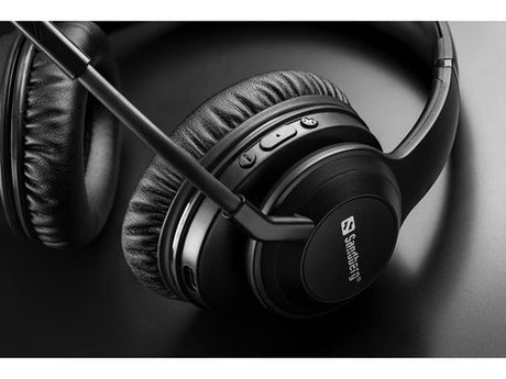 Sandberg Trådløst Headset ANC+ENC Pro - Sort Sandberg
