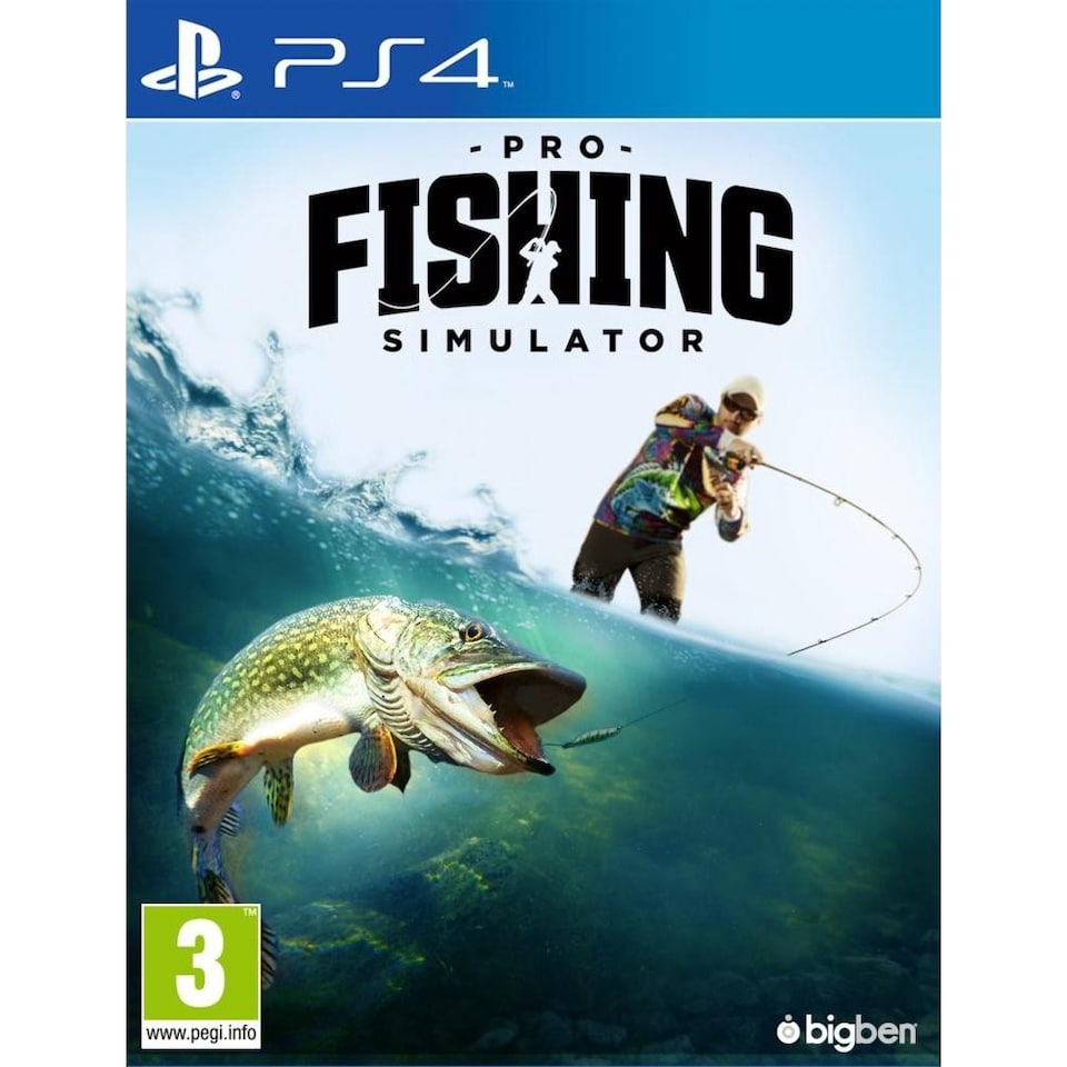 Pro Fishing Simulator – PlayStation 4 – spilomslag