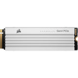 CORSAIR MP600 PRO LPX PCIe Gen4 x4 NVMe M.2 SSD - 4TB - White Corsair