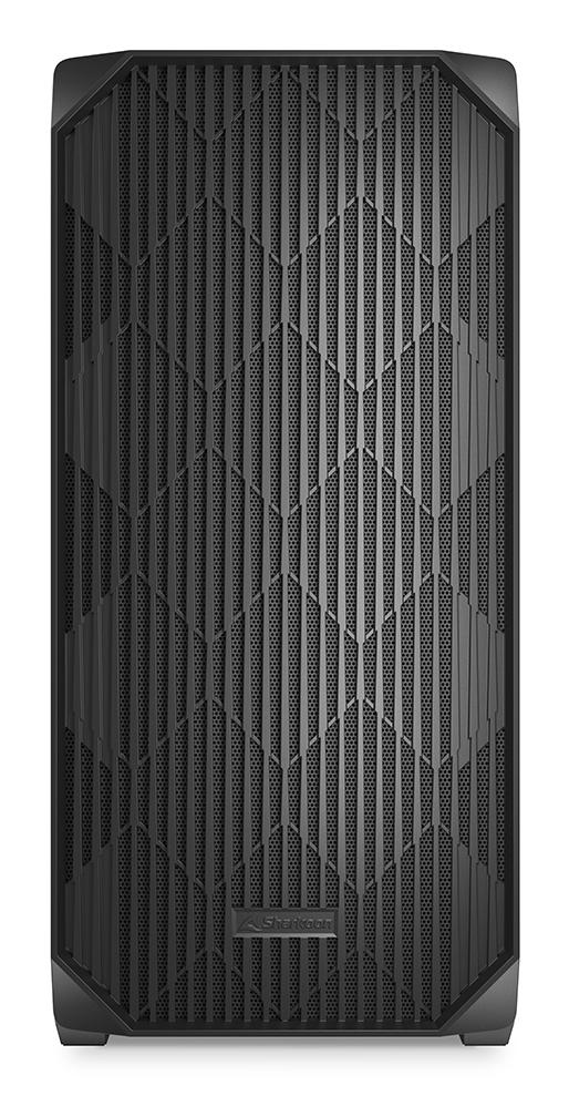 Sharkoon AK3 kabinet – sort, ATX, to 120 mm blæsere
