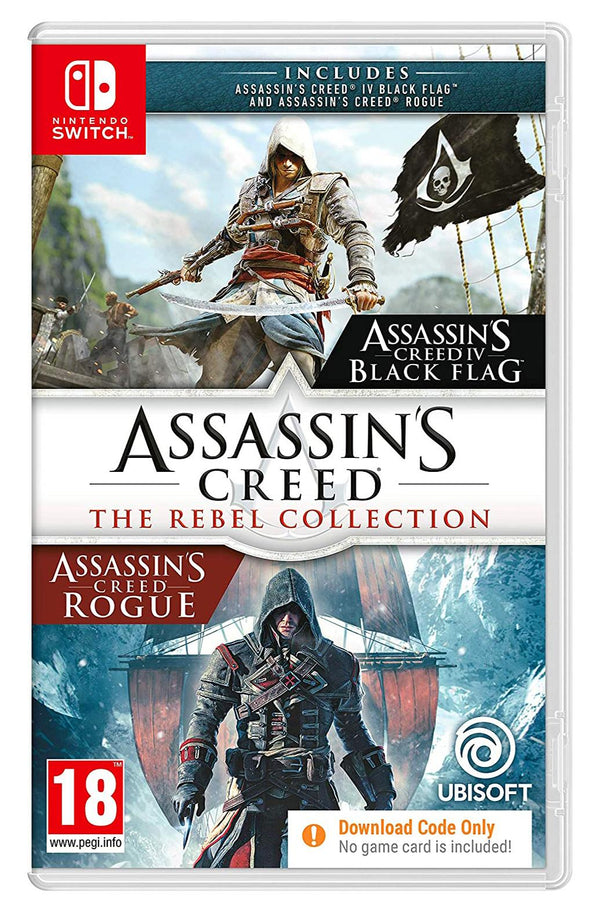 Assassin's Creed Rebel-samlingen (Kod i en låda) (Nintendo Switch)
