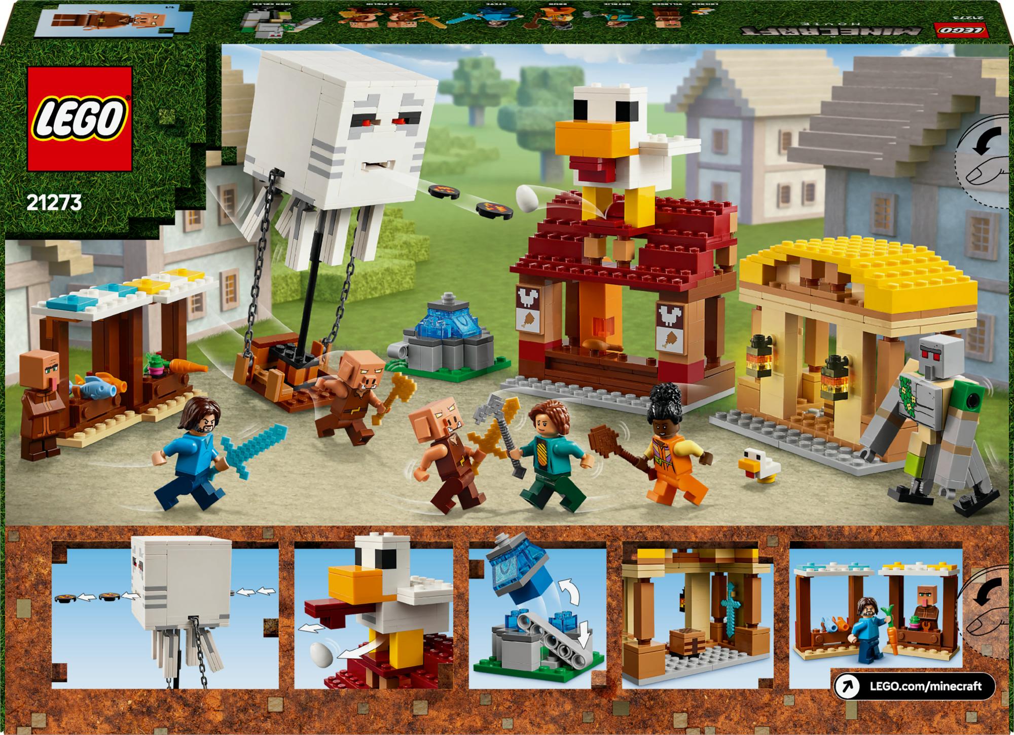 LEGO - Minecraft - The Ghast Balloon Village Attack (21273) LEGO