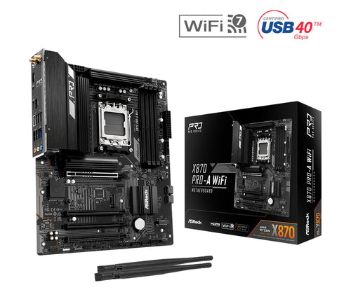 ASRock X870 Pro-A WiFi bundkort - produktbillede 1