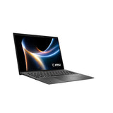 MSI Prestige 13 AI+ A3MG-002FR – åben computer fra modsatte vinkel