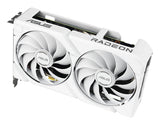 ASUS Radeon RX 9060 XT DUAL WHITE Edition 16GB – Hvid