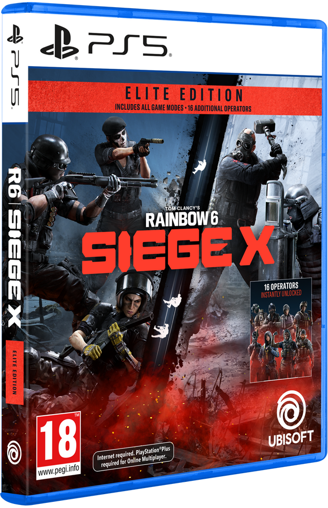 Tom Clancy's Rainbow Six Siege X - Elite Edition - PS5 - omslag