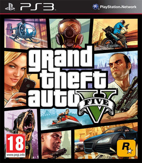 Grand Theft Auto V (GTA 5) – PlayStation 3 – spilomslag